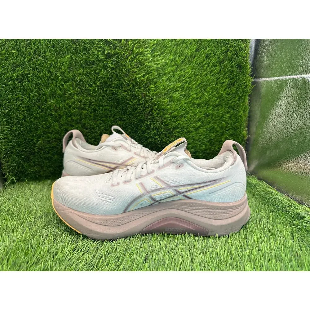 Asics Gel-Kayano 32 1012B838 Athletic Sneaker Women's 8.5 White Knit Gym Running